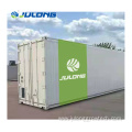 Shipping container farm hydroponic container